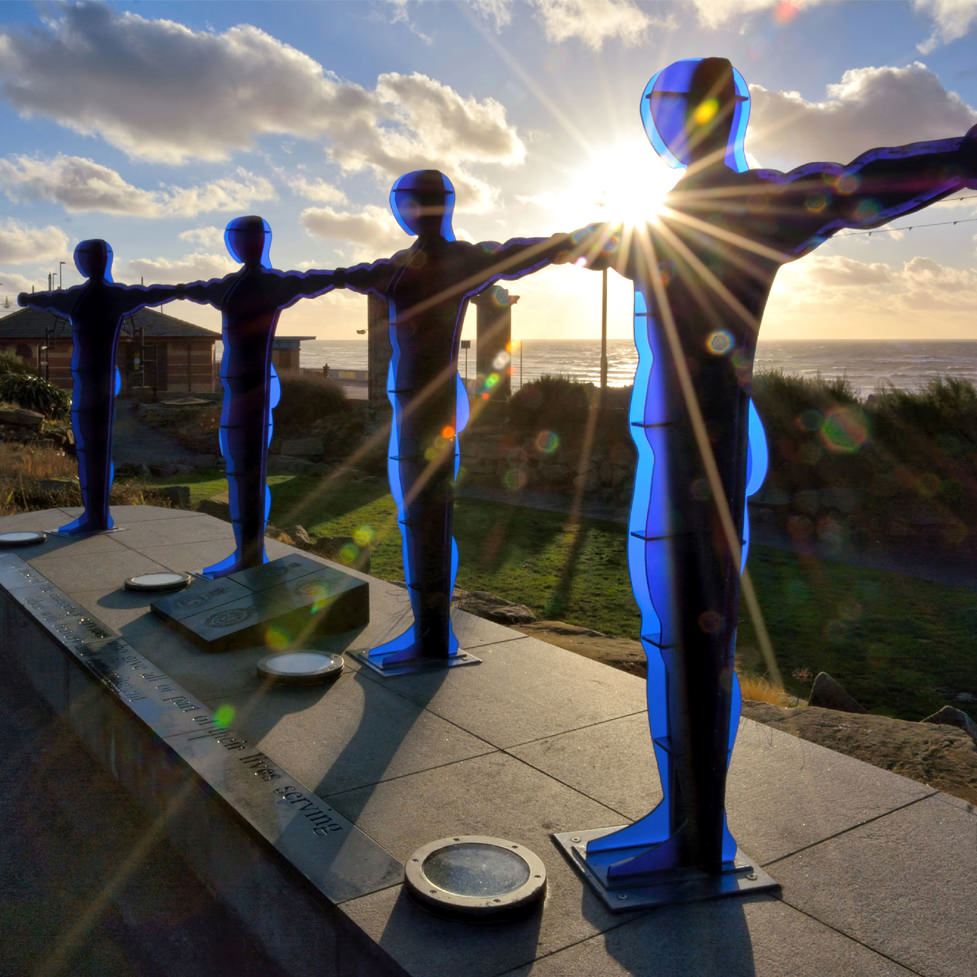 Emergency Services Monument, Blackpool